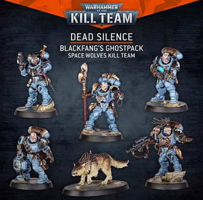 NEU - Warhammer 40k Kill Team Dead Silence Ghostpack Space Wolves Space Marines