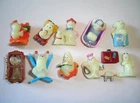 HALLOWEEN FANTASMINI GLOWING GHOSTS 1 KINDER SURPRISE FIGURES SET COLLECTIBLES