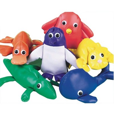 Spectrum Beanbag Animal Set,Assorted