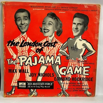 The London Cast of The Pajama Game, Max Wall, Joy Nichols 12'' Vinyl Record