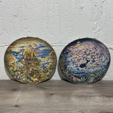 Franklin Mint By Bill Bell “Two By Two~In the Beginning” Limited Edition Plates