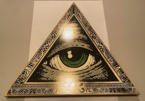 Denial Shape Of Capitalism Mixed Media On Cradled Wood Panel 1/50 Art Woodcut