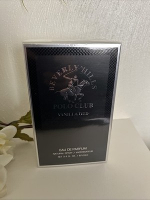 Vanilla Oud by Beverly Hills Polo Club, 3.4 oz 100ml Eau De Parfum Spray for Men