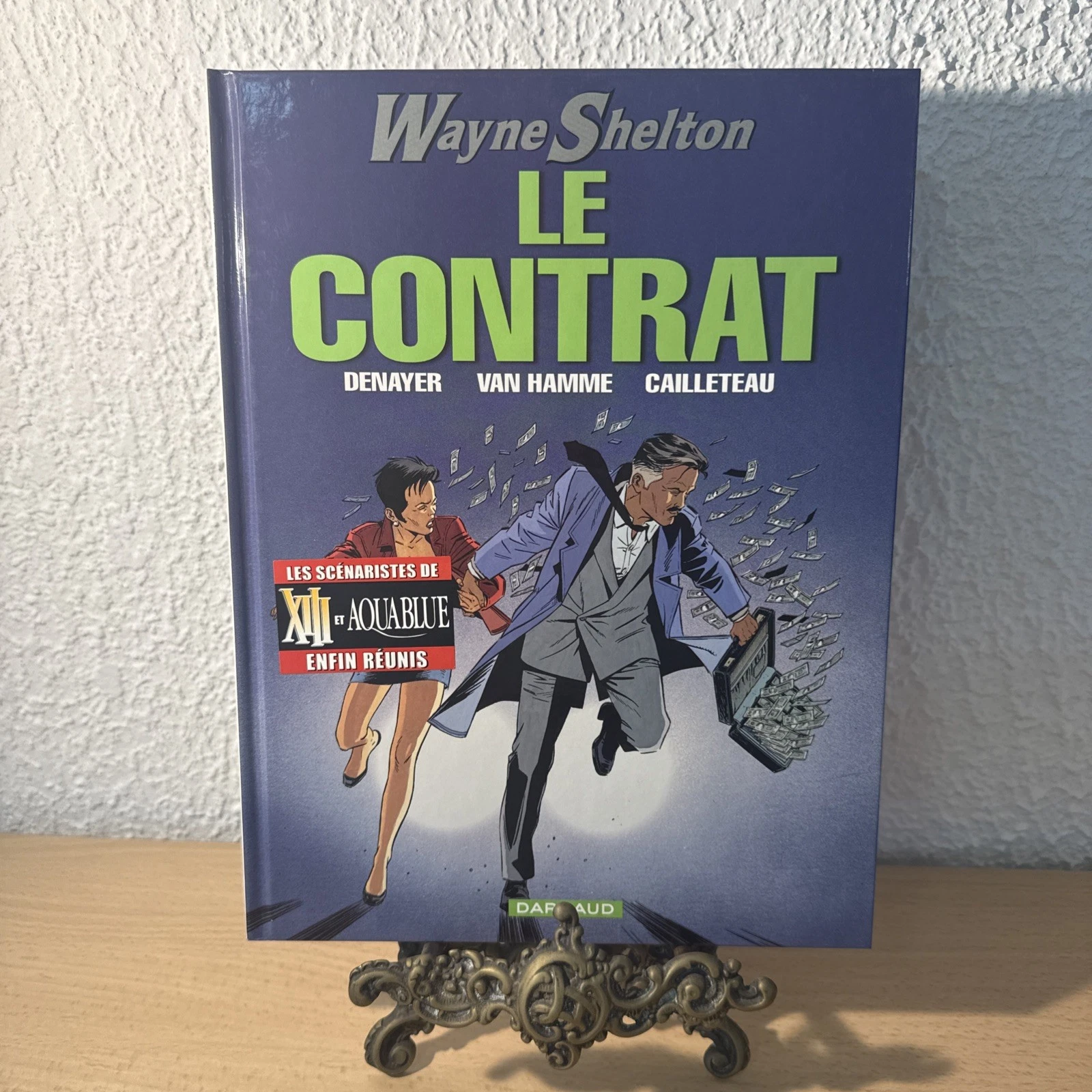 BD Wayne Shelton Le Contrat Première Edition Dargaud 2003