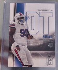 Topps 2024 Signature Class Dewayne Carter Buffalo Bills Rookie #79 NFL Card. rookie card picture