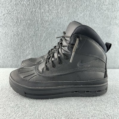 Nike ACG Woodside Boots Youth Size 6.5Y Womens 8 Mid Waterproof Black 524872-004