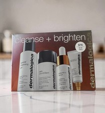 New Dermalogica Cleanse  Brighten set - 4 Pc Travel Size
