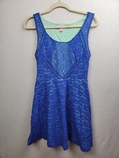 Candie's Women Blue Casual Dress M