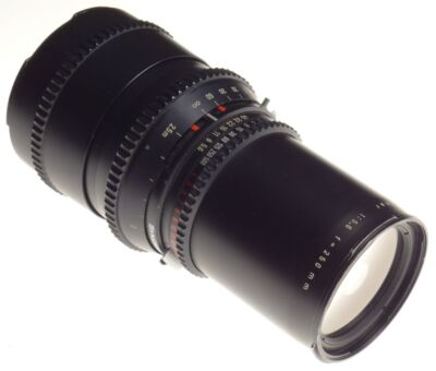 V series 1:5.6/250mm Black excellent Sonnar 1:5.6 f=250mm