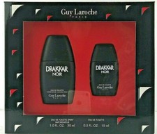 Drakkar Noir 2 Pc Travel Gift Set 1 oz 0.5 oz EDT for men