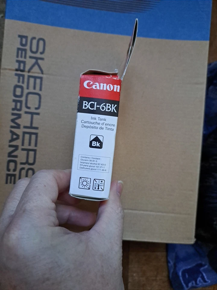 Canon BCI-6BK Black Ink Cartridges Genuine Sealed New - Image 4 of 4