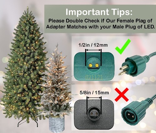Fuente de alimentación de repuesto para luces LED de árbol de Navidad CC 29V 0,45A - TS-13W29V - Imagen 2 de 8