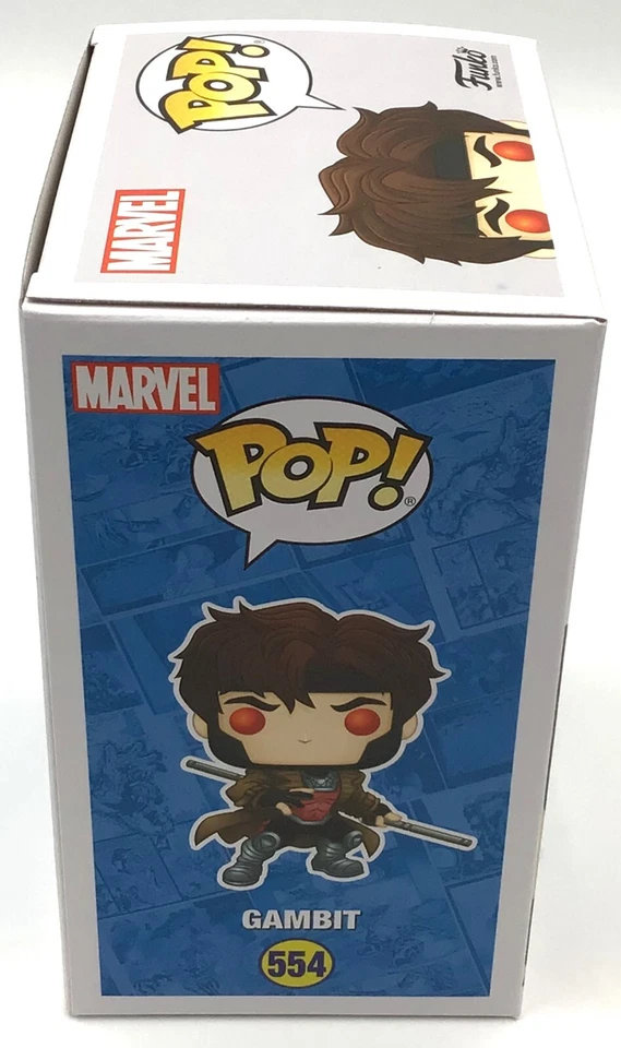 Funko Pop! Marvel X-Men Gambito #554 2020 Edición Limitada con Protector POP Foto 4 de 4