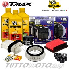 Tagliando YAMAHA T-MAX 500 2008-2012 / Kit Olio + Filtri Pastiglie Candele TMAX