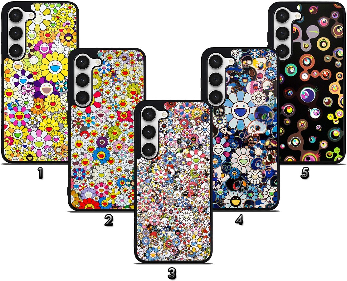 TAKASHI MURAKAMI Samsung S20 S21 S22 S23 S24 S25 + Note 10 20 Ultra Z Flip Fold