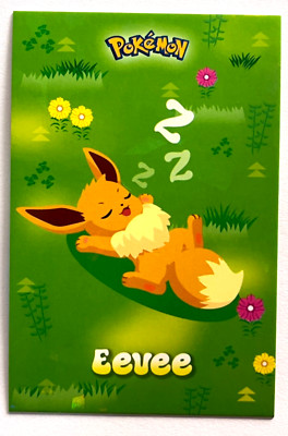 2025 POKEMON ATTACK 2 DATABASE Card #137 EEVEE Kanto Peru Foil