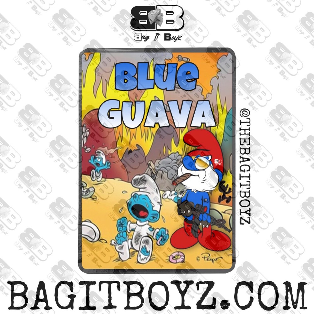 50-Pack 3.5in Printed Mylar Baggies with Resealable Zip Lock
