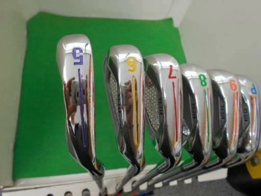 2015MODEL KASCO BIG SUPER HYTEN TARO 6PC R-FLEX IRONS SET GOLF CLUBS - Image 3 of 4