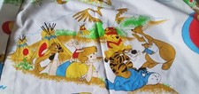 Vintage Winnie The Pooh Curtains Sears Perma Prest 2 Panels Child's Room Decor