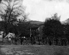 New 8x10 Civil War Photo: Federal Soldiers at Courthouse in Appomattox, VA
