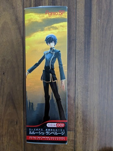 Figma SP-002 Code Geass: Lelouch of the Rebellion: Lelouch Lamperouge -Japan Ver - Picture 8 of 14