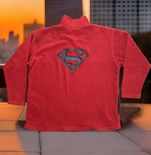 1999 Vintage Superman Fleece By Warner Brothers Size Large