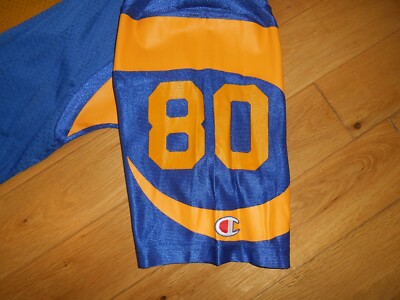 Vintage 90s Champion Isaac Bruce LOS ANGELES RAMS #80 Men NFL Team
