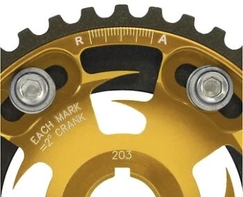 Engranaje de leva ajustable VMS Racing para Honda Civic serie D D15 D16 SOHC Foto 3 de 4