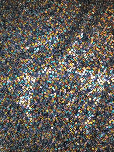 Art Class Sequin Glitter Rainbow Short Sleeve Girls Dress Size S (6/6x) - Picture 2 of 8