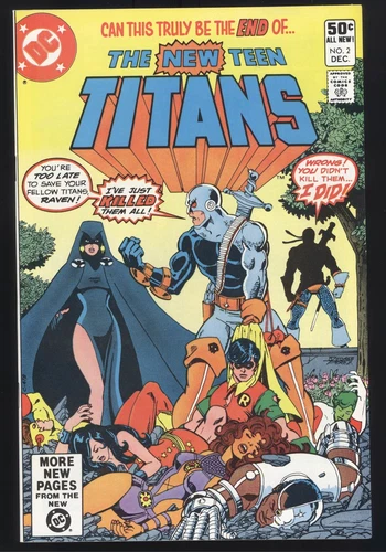 THE NEW TEEN TITANS #2 1ST APP OF DEATHSTROKE DC GEORGE PEREZ 1980