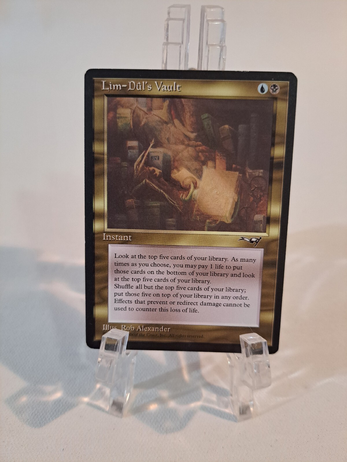Magic The Gathering – LIM-Dûl's Vault (Cripta Di LIM-Dûl) – Carta Singola, Edizione Commander 2013, Rarità Non Comune