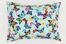 Travel Pillow Case -Cotton-Butterflies Envelope Case MORE SIZES AVAILABLE