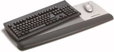 3M Gel Wrist Rest for Keyboard and Mouse with Tilt-Adjustable Platform, Precise 