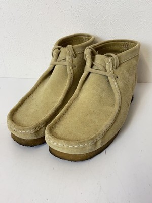 Clarks Other Boots 26.5cm Beige Suede Wallabee Boot Maple Used | eBay