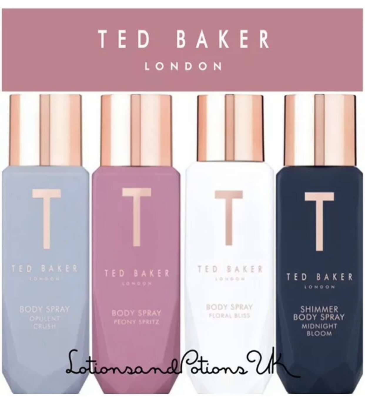 ted baker green body spray