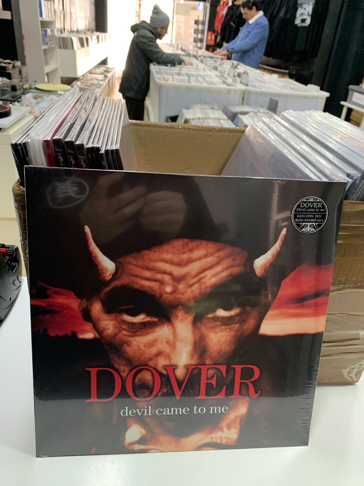 Dover LP Devil Came To Me 2023 Limited Edition Yellow Vinyl