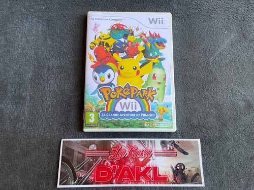 Poképark : la grande aventure de Pikachu Nintendo WII - Complet - VF - TBE
