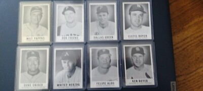 1960 Leaf Baseball Card Singles -Complete Your Set - Pick A Card #1-144  ($4-12)