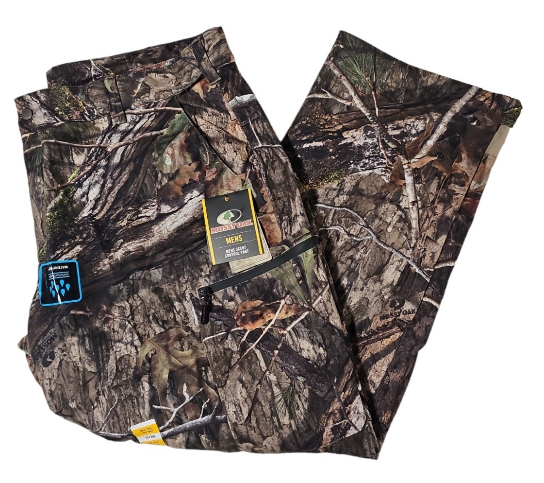 Mossy Oak Men's 3XL (48/50) Scent Control Waterproof Hunting Cargo