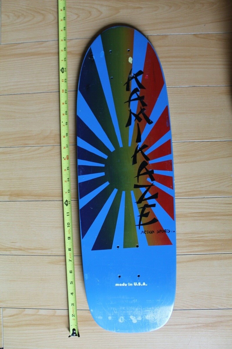 KAMIKAZE Japan Hosoi Sun Action Sports USA 8.25 x 27.5in Vintage
