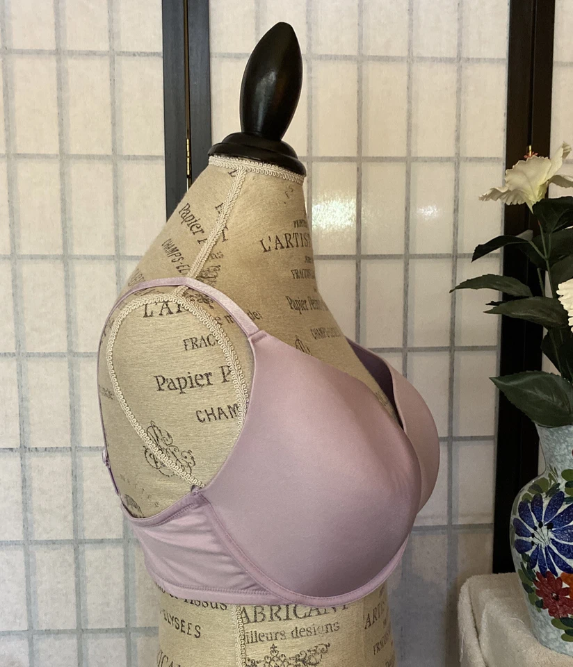 Secret Treasures Intimates 40 DD Pretty Lavender Camiseta Sujetador Con Aros Foto 2 de 4