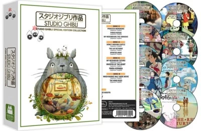 MARKENLOS Studio Ghibli/Colección Edición Especial 25 Películas Hayao Miyazaki-(DVD 9-Disco)