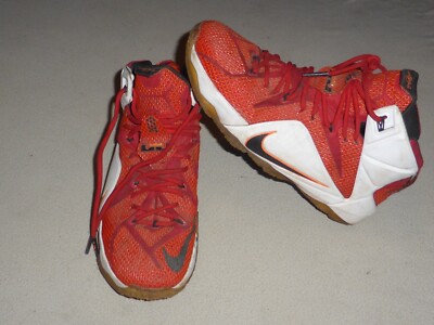 2014 Nike Lebron 12 \'Heart Of A Lion\' size 13
****used once*****
SKU: 684593 601 Size 13 - Nike LeBron 12 Heart Of A Lion for sale online | eBay main image 3