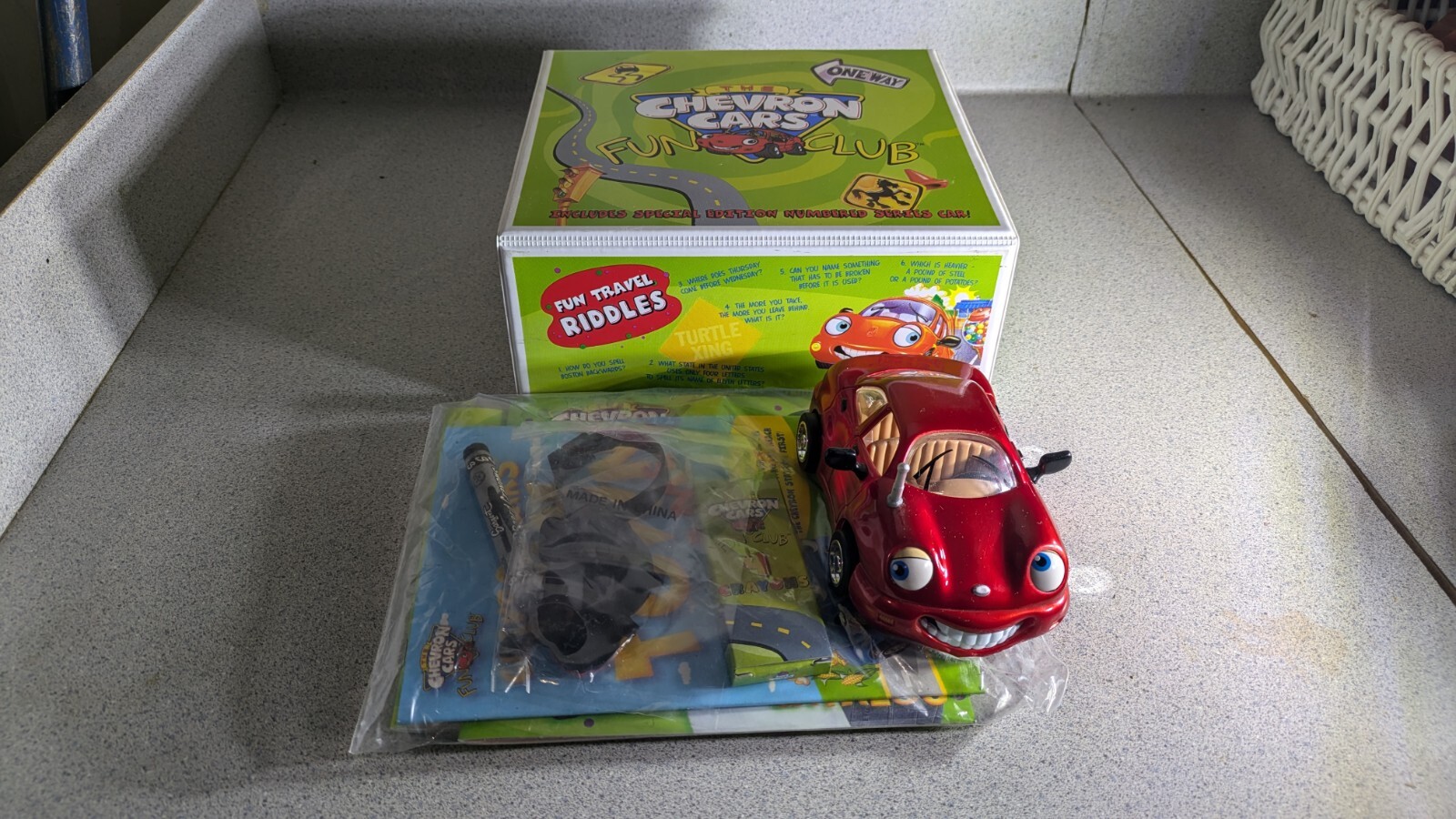 The Chevron Cars Fun Club Kit Special Numbered Icon Car Edition