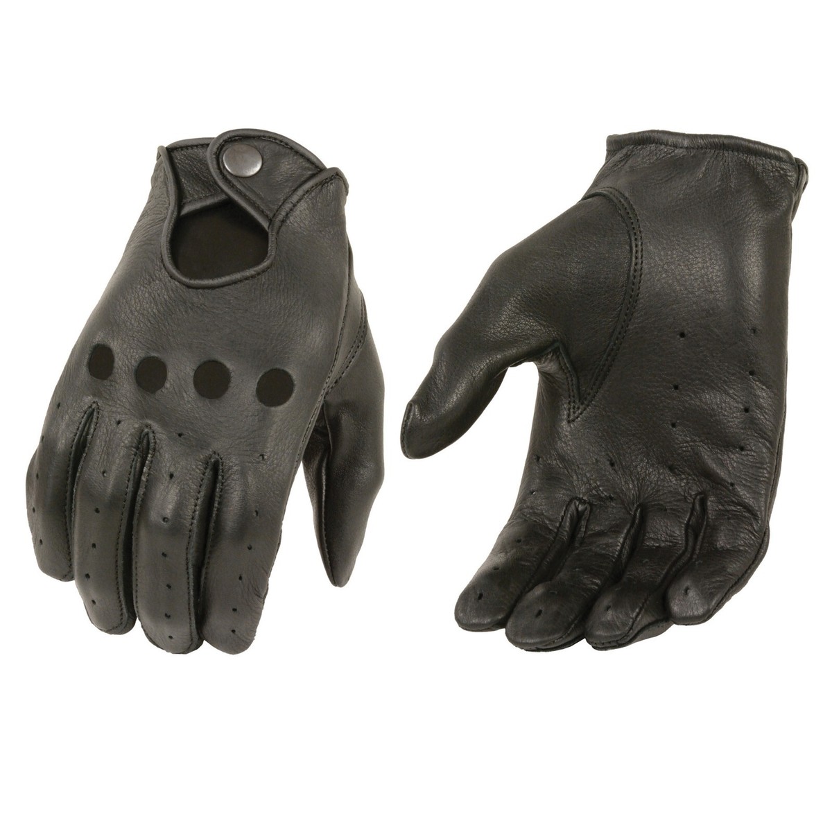 Ilwaukee Leather SH217 - Guantes De Ano De Otocicleta Con Relleno De - Foto 6
