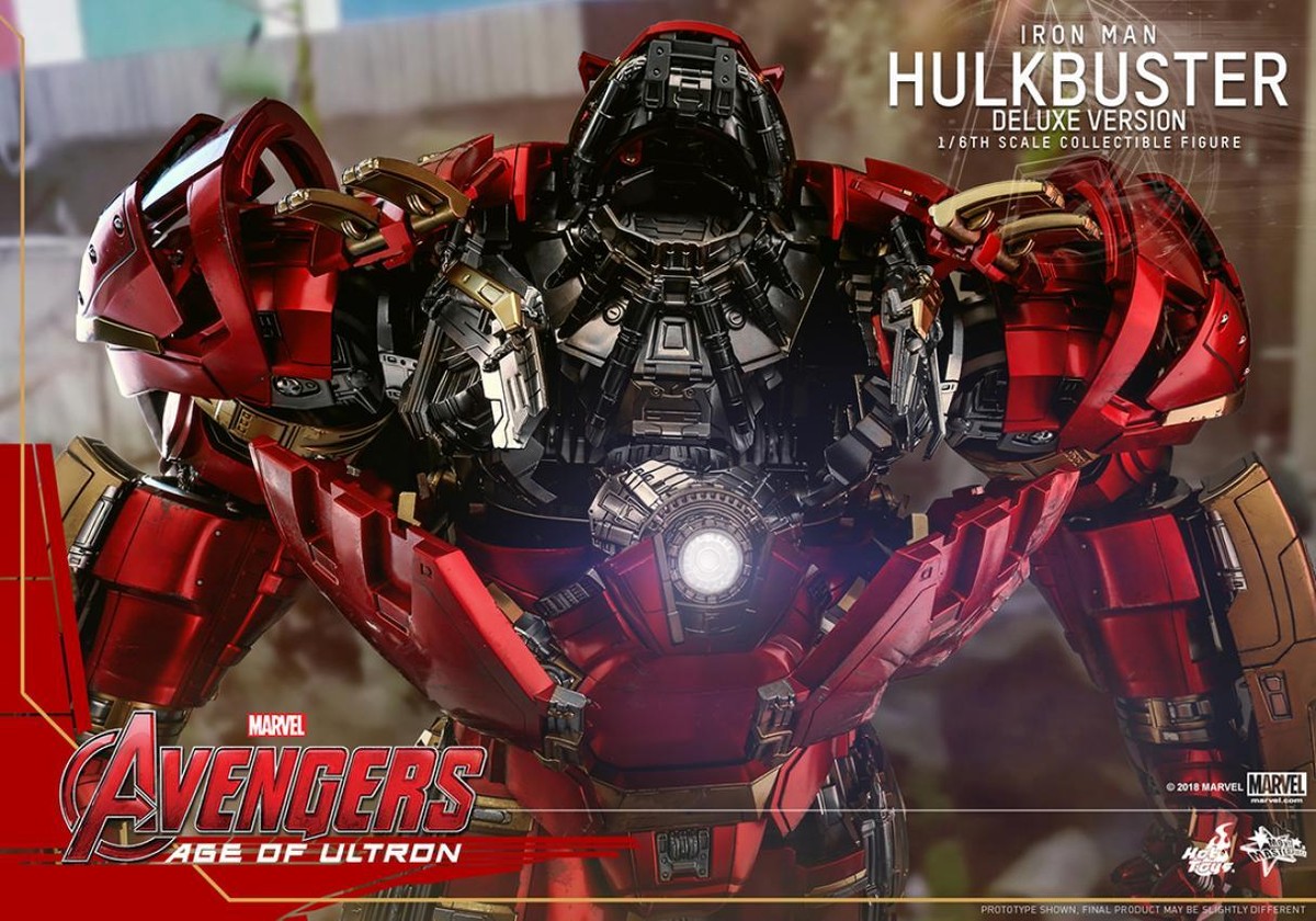 Hot Toys Avengers: Age of Ultrton 1/6 Hulkbuster Deluxe Version