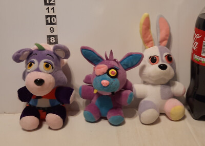 3 x 7 Zoll FIVE NIGHTS AT FREDDY'S STOFFTIER PLÜSCHTIER