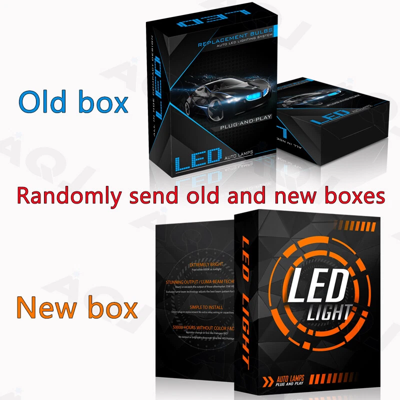 For GEO TRACKER 1989-1997 6000K 2pc 9004 Front LED Headlight Bulbs High/Low Beam - Image 3 of 4