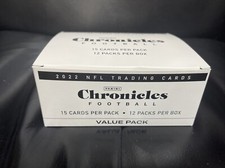2022 Panini Chronicles Football Fat Pack Box..
