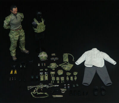 Mini Times Toys 1/6th M009 US Army New Seal Team Six 12 Mini Times Toys 1/6th M009 US Army New Seal Team Six 12